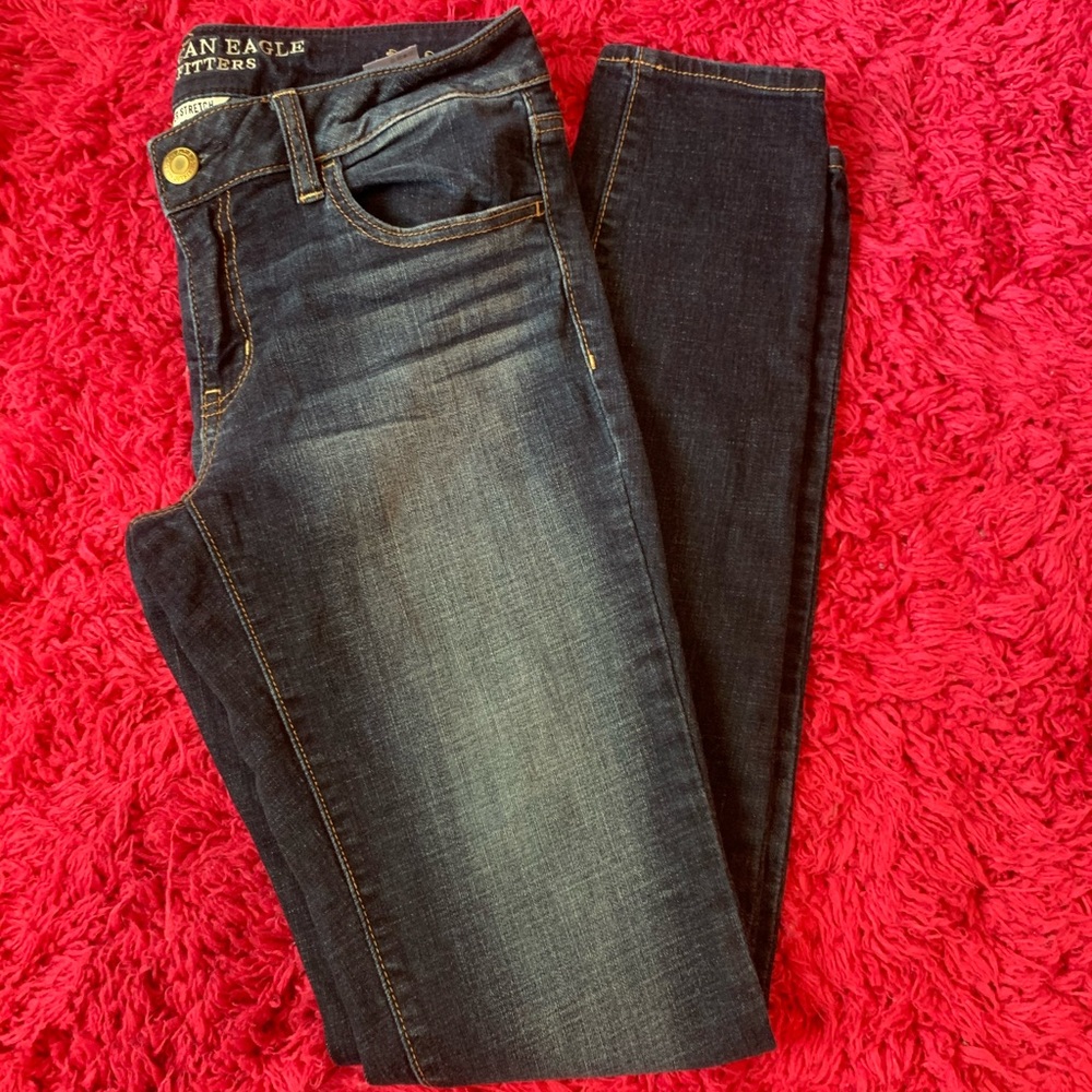 American Eagle skinny jeans 8x-long